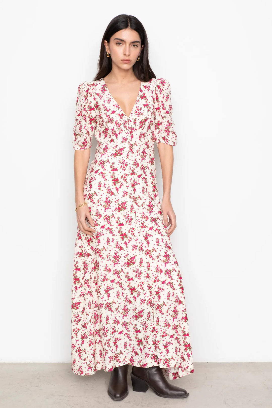 Aivy Dress Berry Print | Kjoler | Smuk
