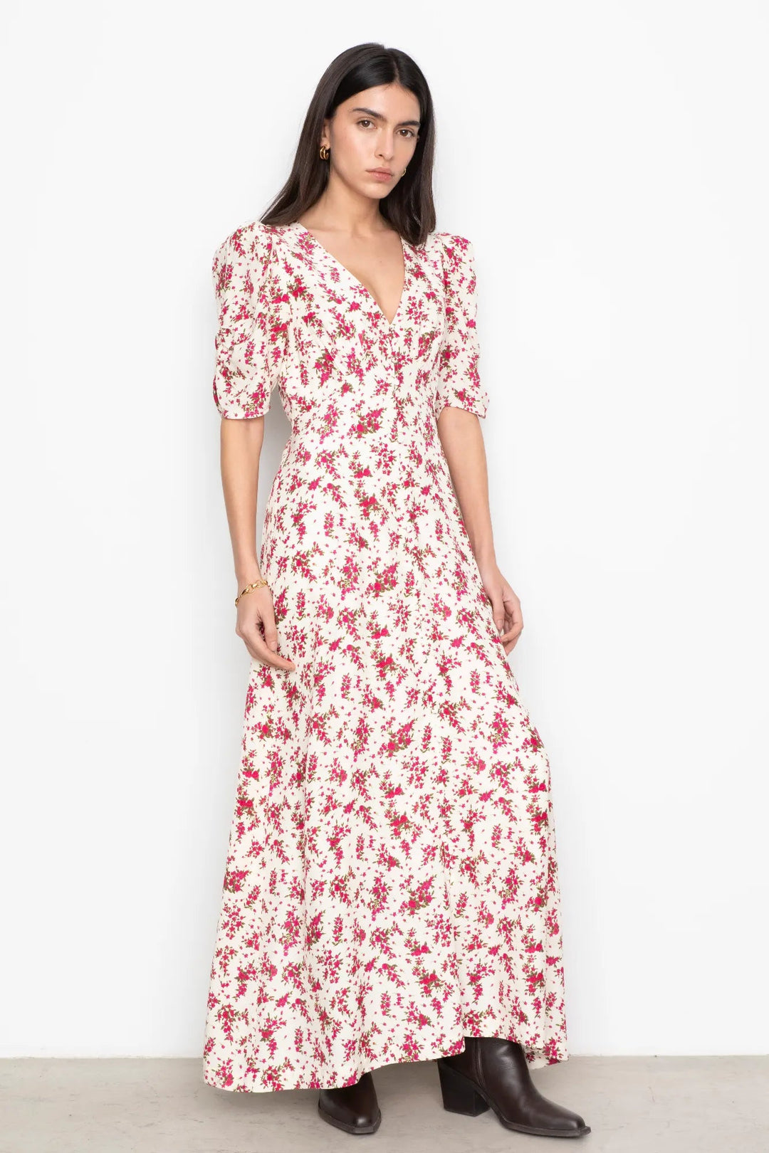 Aivy Dress Berry Print | Kjoler | Smuk