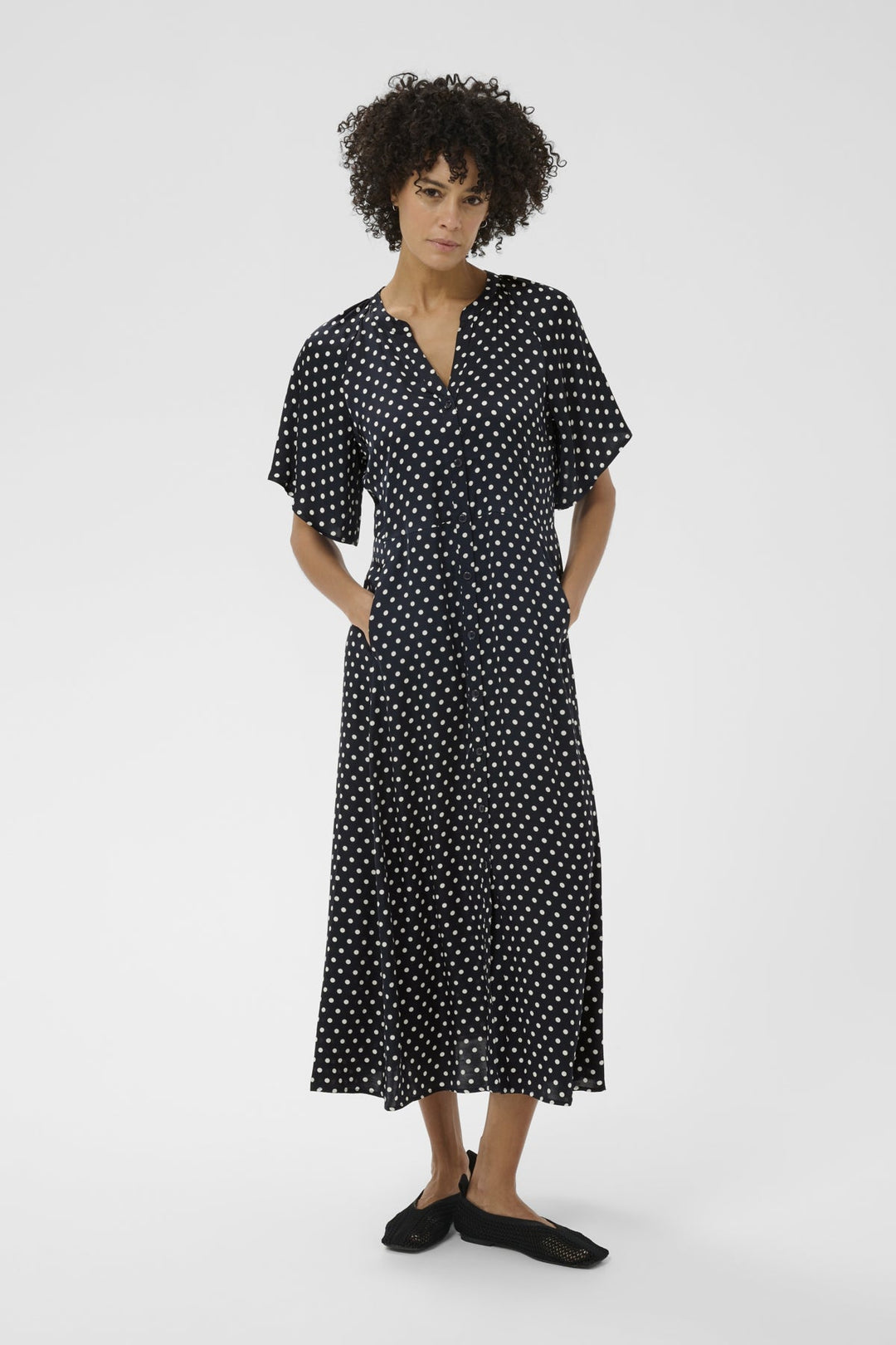 Alaja Dress After Midnight Dot | Kjoler | Smuk