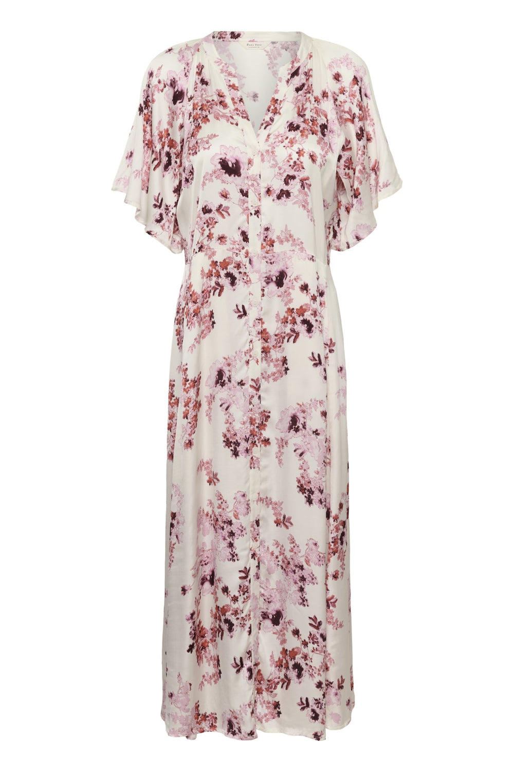 Alaja Dress Pink Shadow Flower Print | Kjoler | Smuk