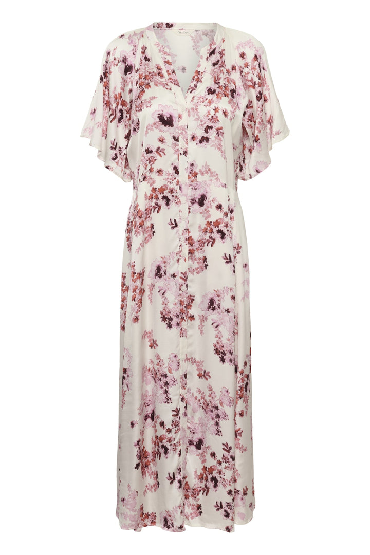 Alaja Dress Pink Shadow Flower Print | Kjoler | Smuk