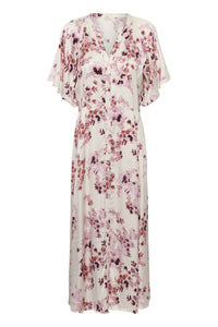 Alaja Dress Pink Shadow Flower Print
