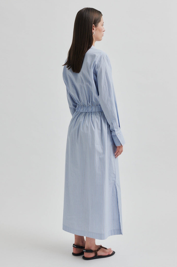 Alanis Dress Light Blue Stripe | Kjoler | Smuk - Dameklær på nett
