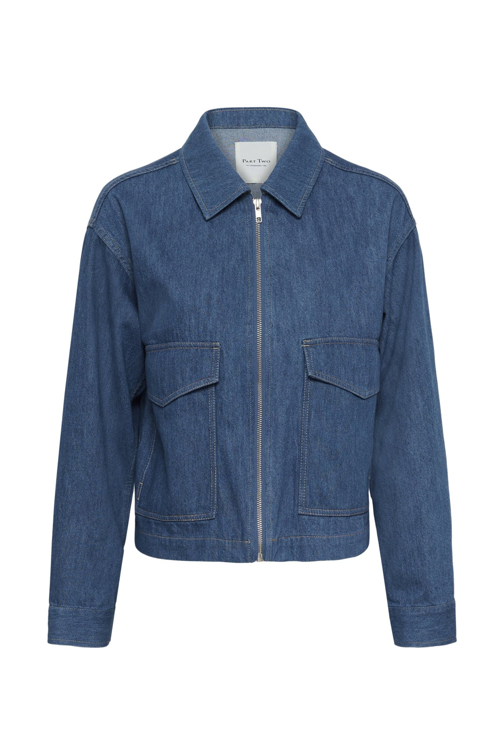 Aleksandra Jacket Medium Blue Denim | Yttertøy | Smuk