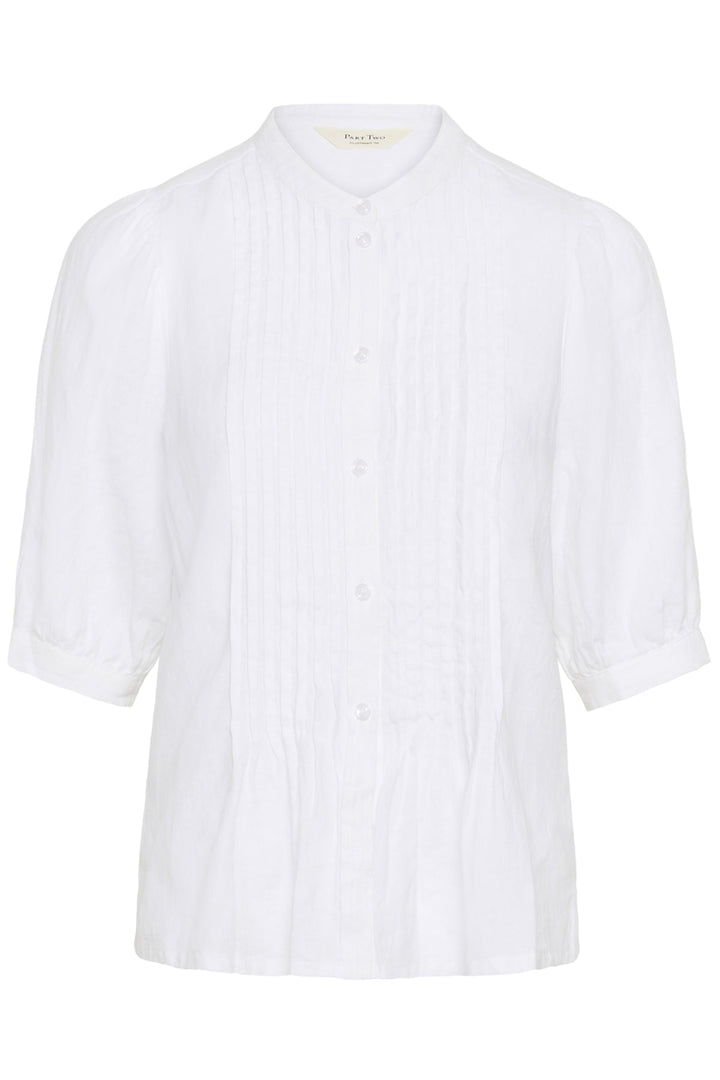 Alesia Shirt Bright White | Skjorter og bluser | Smuk