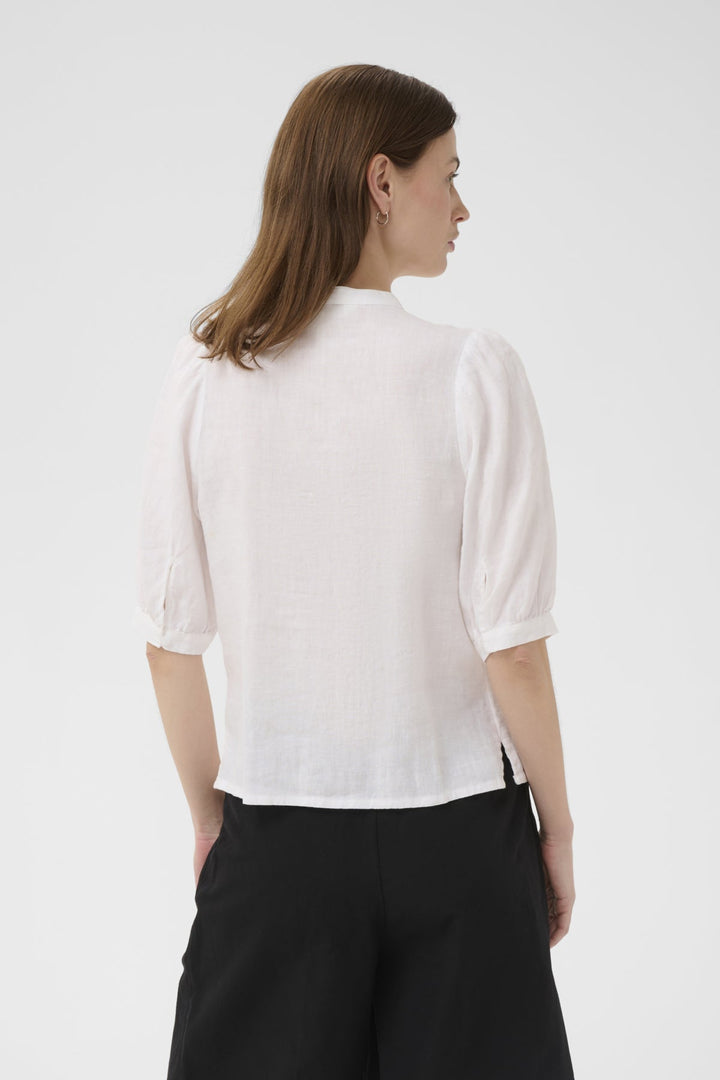 Alesia Shirt Bright White | Skjorter og bluser | Smuk