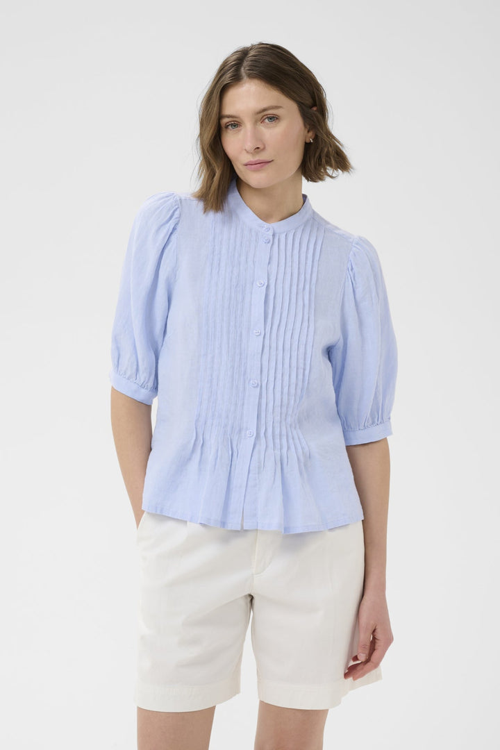 Alesia Shirt Brunnera Blue | Skjorter og bluser | Smuk