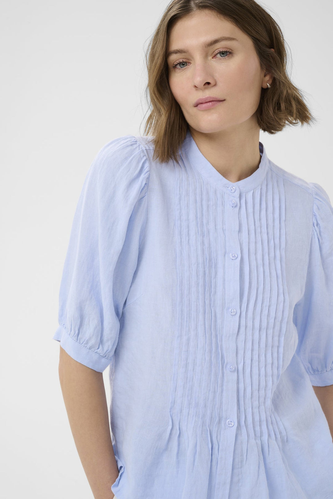 Alesia Shirt Brunnera Blue | Skjorter og bluser | Smuk