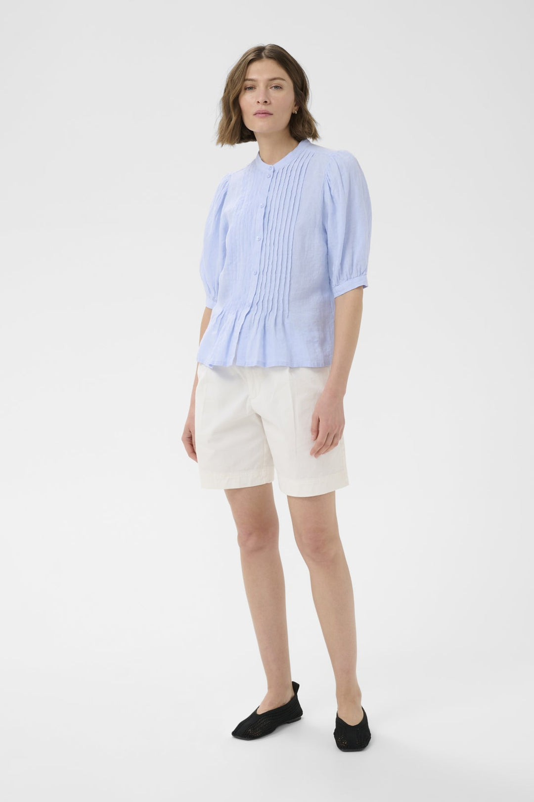 Alesia Shirt Brunnera Blue | Skjorter og bluser | Smuk