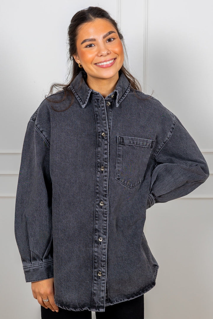 Alex Shirt Grey | Skjorter og bluser | Smuk