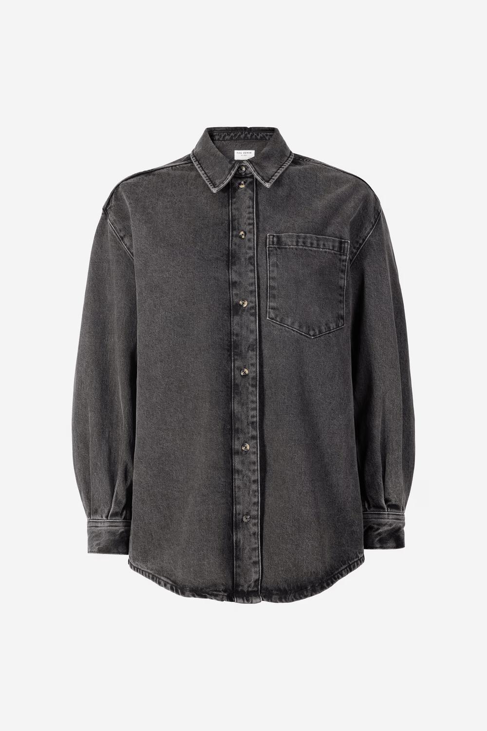 Alex Shirt Grey | Skjorter og bluser | Smuk - Dameklær på nett