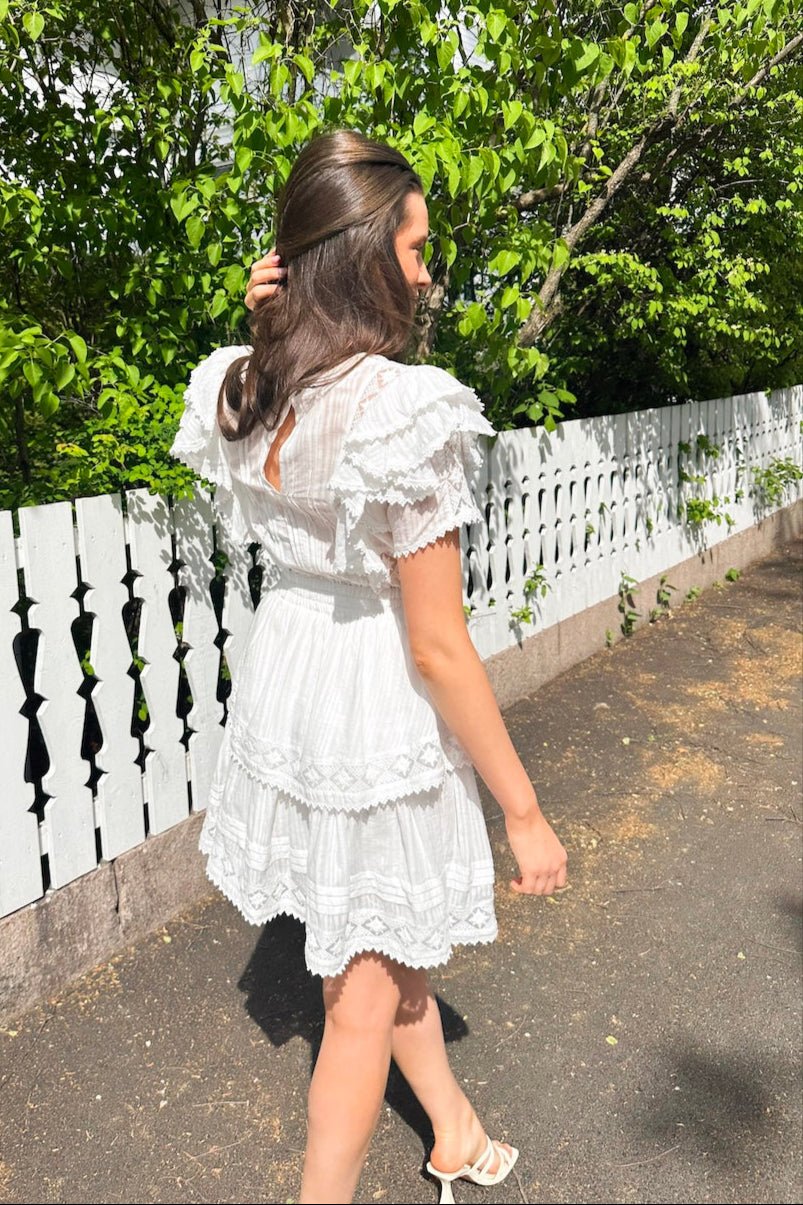Alexa Dress White | Kjoler | Smuk - Dameklær på nett