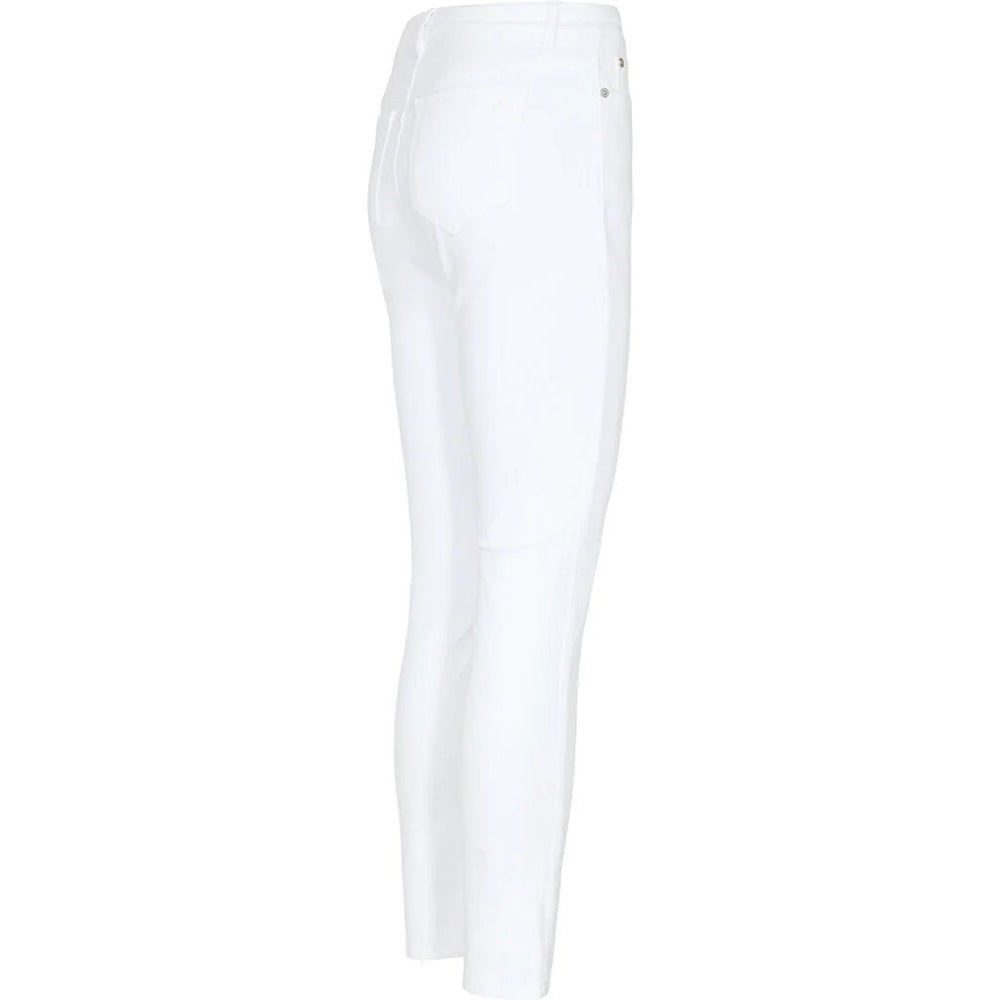Alexa Jeans White White | Bukser | Smuk - Dameklær på nett