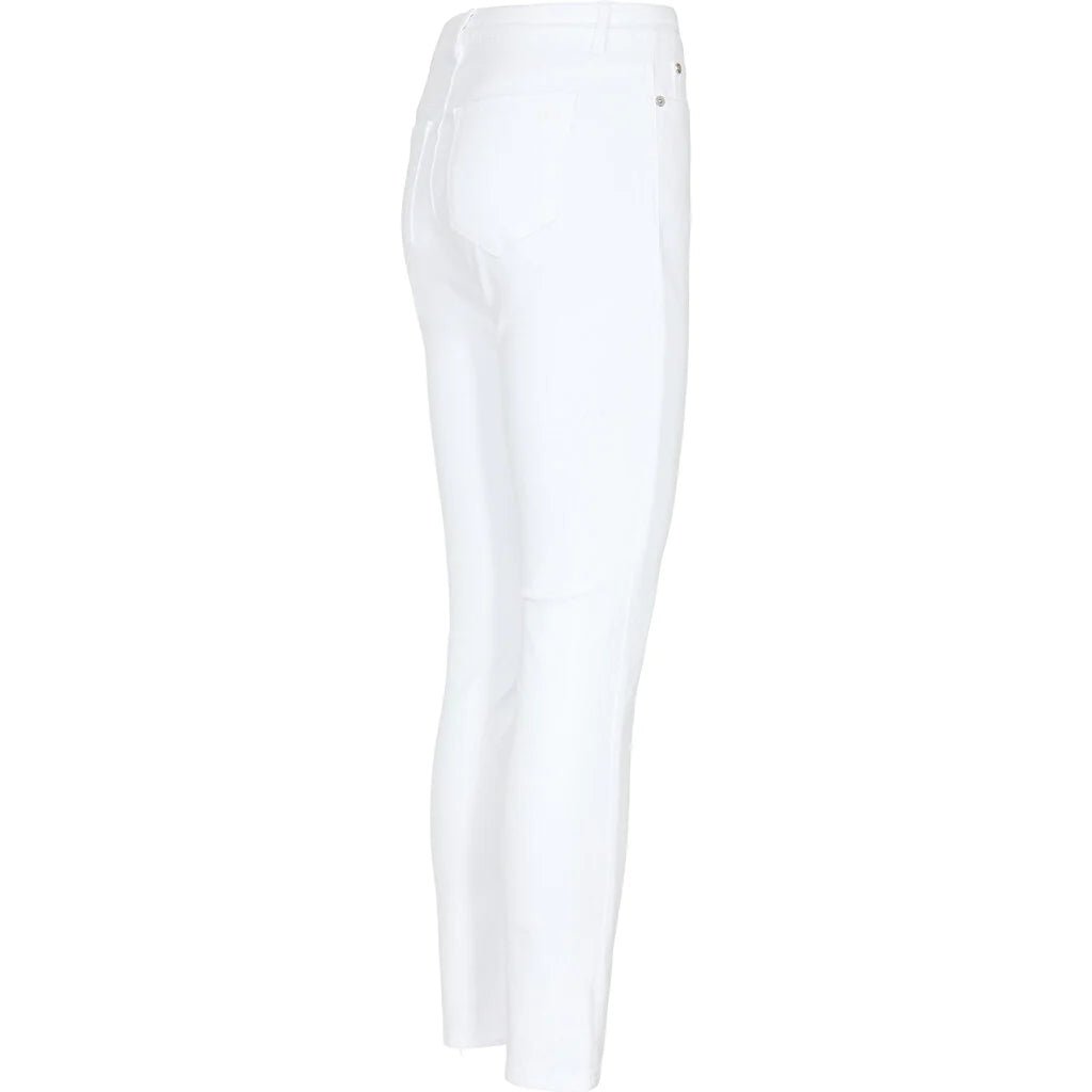 Alexa Jeans White White | Bukser | Smuk - Dameklær på nett