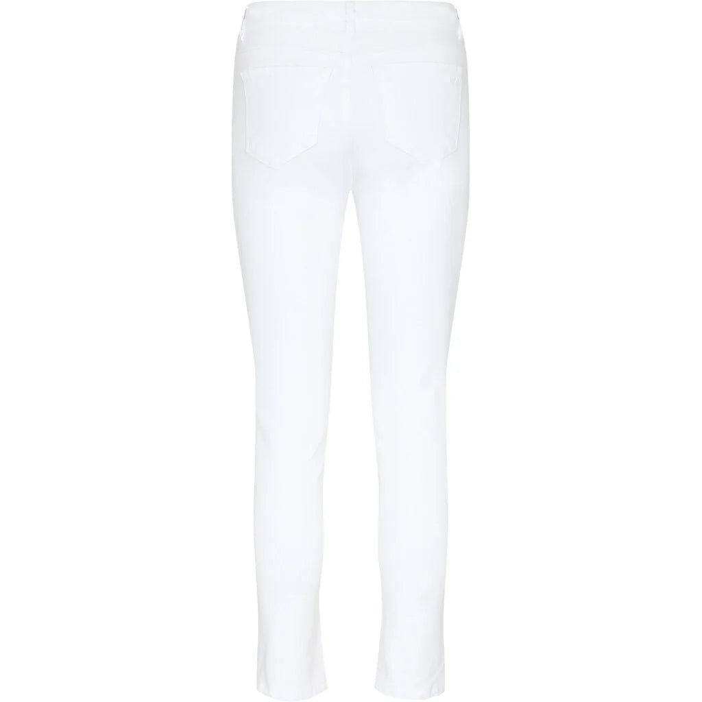 Alexa Jeans White White | Bukser | Smuk - Dameklær på nett