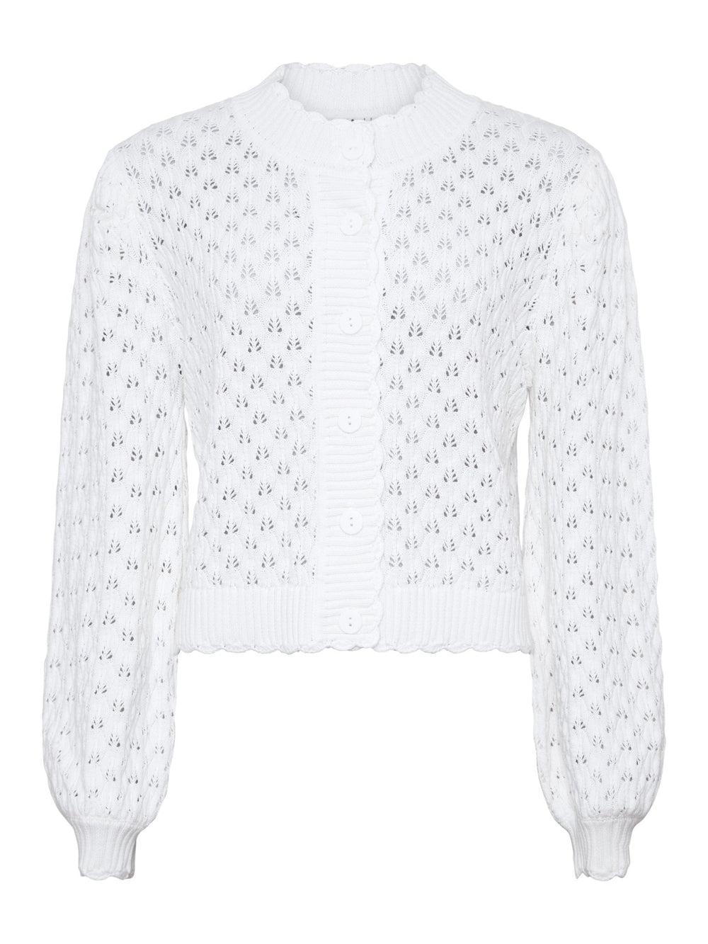 Alexandra Cardigan White | Genser | Smuk
