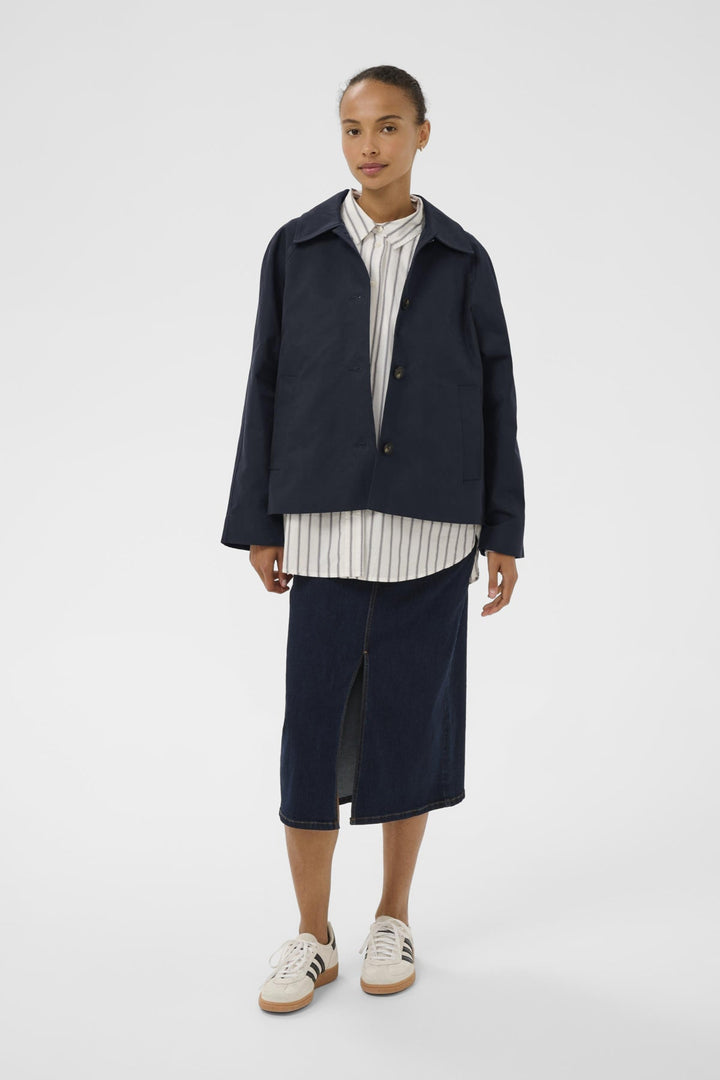 Alinna Outerwear Dark Navy | Yttertøy | Smuk