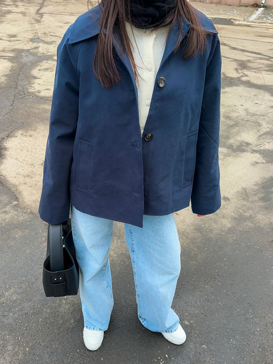 Alinna Outerwear Dark Navy | Yttertøy | Smuk