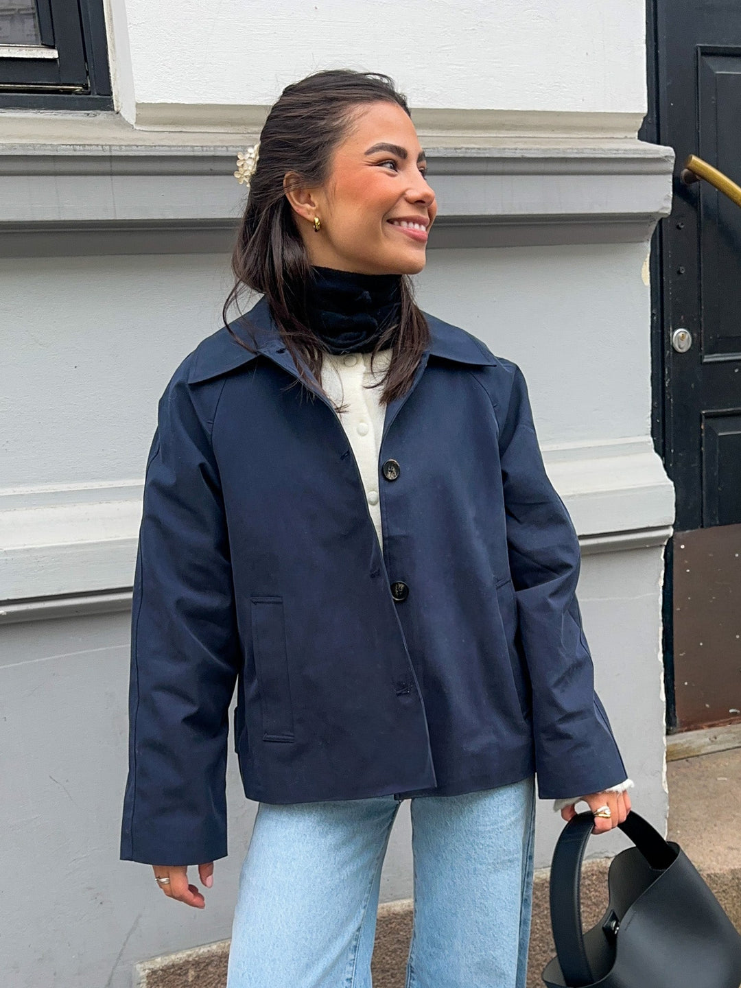 Alinna Outerwear Dark Navy | Yttertøy | Smuk