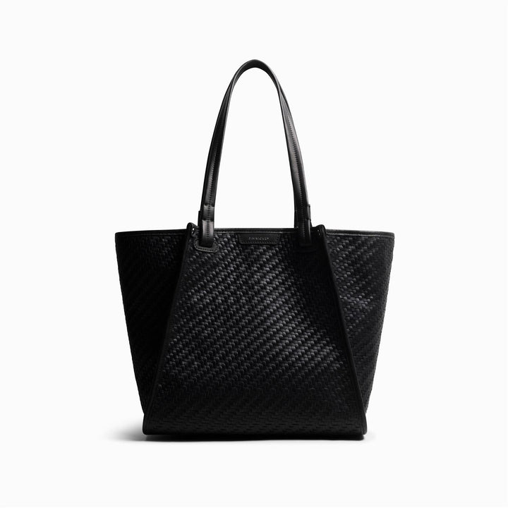 Allround Tote Braided Tote Bag Black | Accessories | Smuk - Dameklær på nett