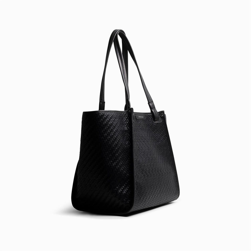 Allround Tote Braided Tote Bag Black | Accessories | Smuk - Dameklær på nett