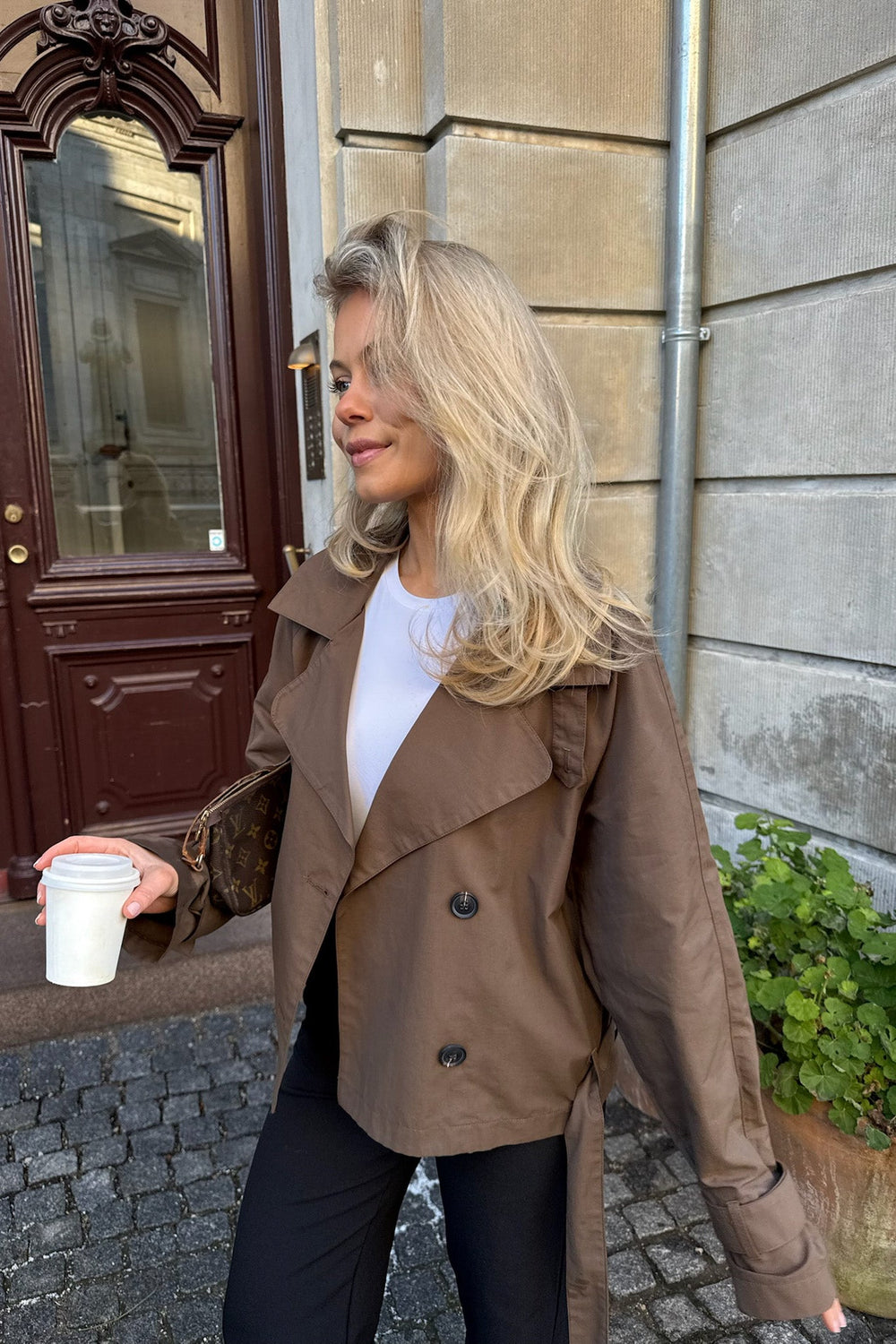 Alma Trenchcoat Dark Brown | Yttertøy | Smuk - Dameklær på nett