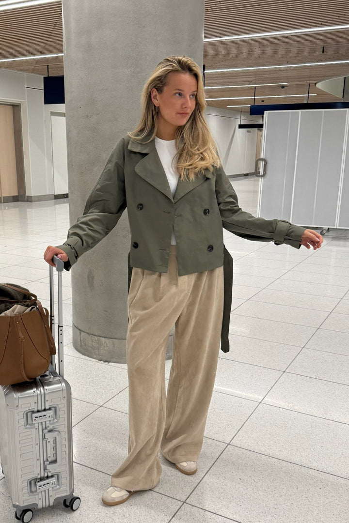 Alma Trenchcoat Green | Yttertøy | Smuk