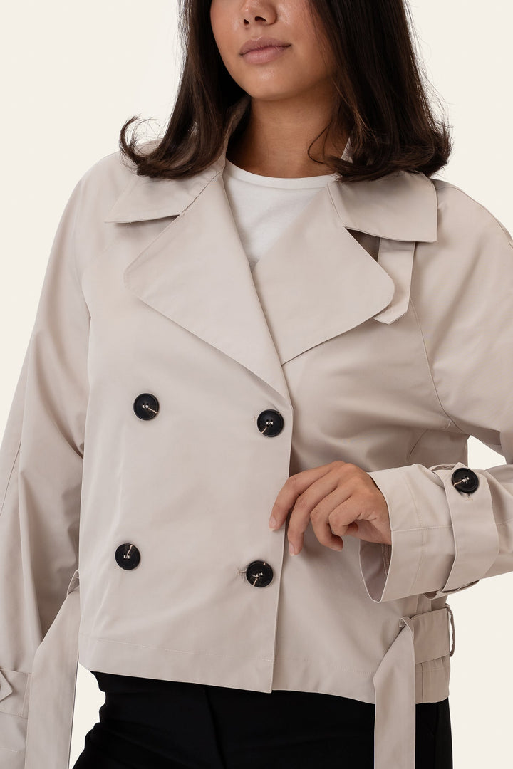Alma Trenchcoat Light Sand | Yttertøy | Smuk