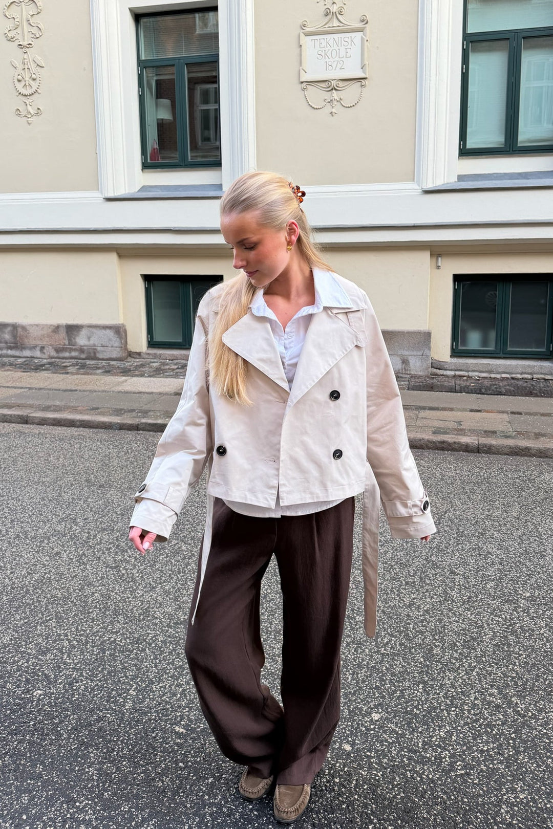 Alma Trenchcoat Light Sand | Yttertøy | Smuk