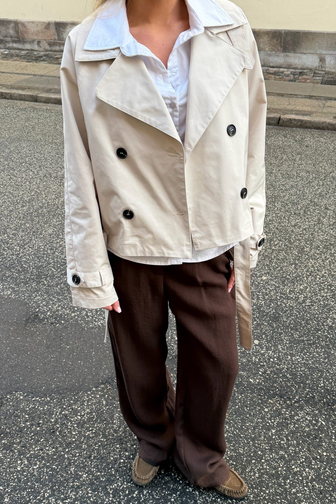 Alma Trenchcoat Light Sand | Yttertøy | Smuk