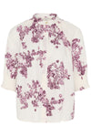 Almeras Shirt Pink Shadow Flower Print