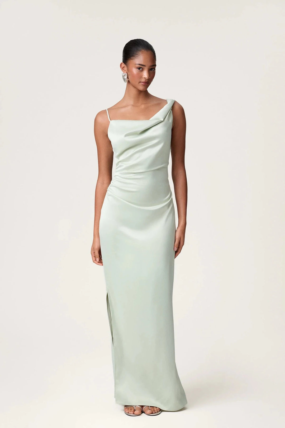 Almeria Dress Light Sage | Kjoler | Smuk