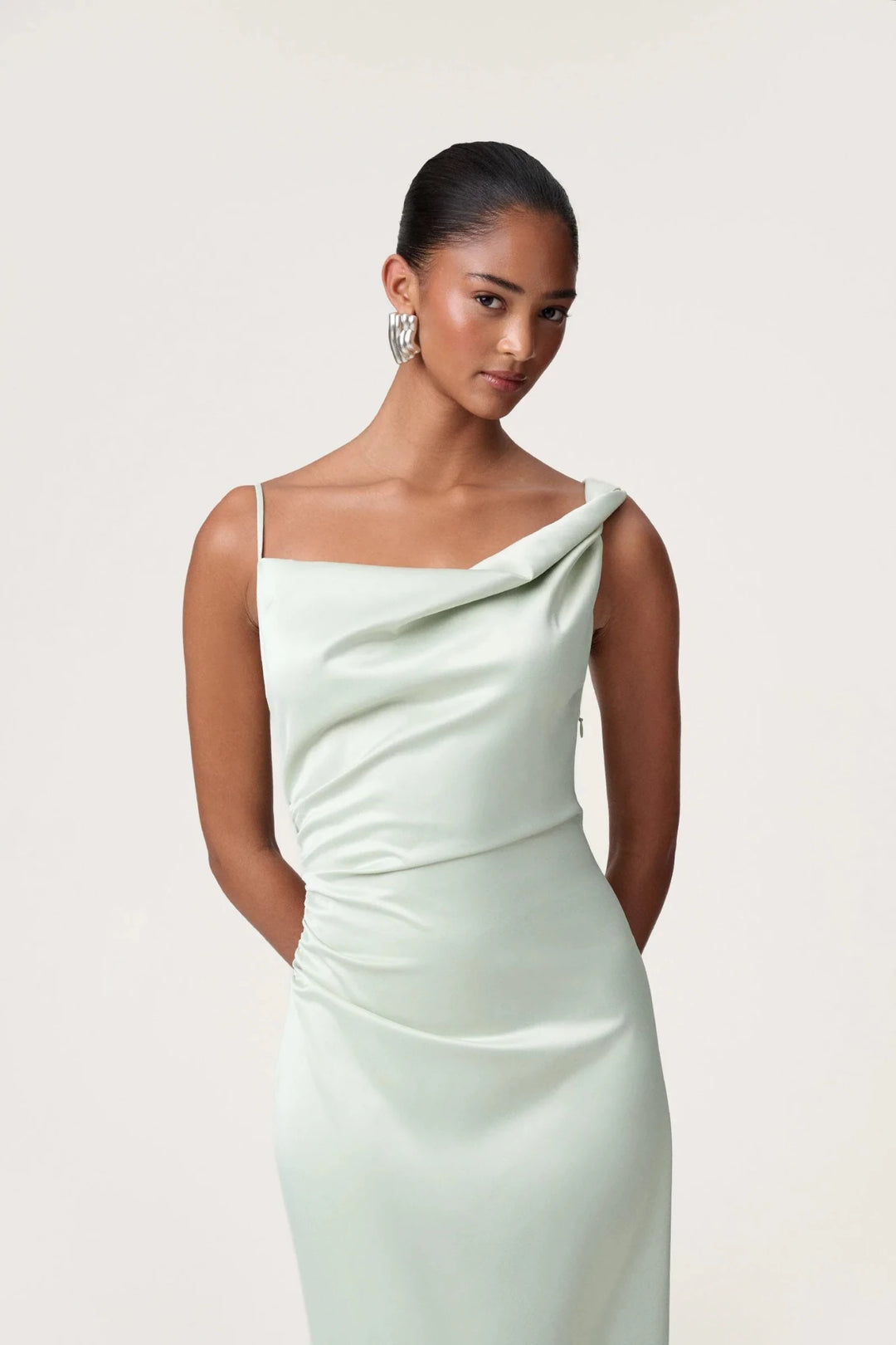 Almeria Dress Light Sage | Kjoler | Smuk