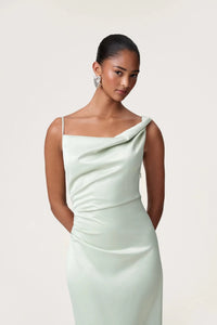 Almeria Dress Light Sage