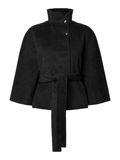 Almio Handmade Wool Blend Jacket Black | Yttertøy | Smuk