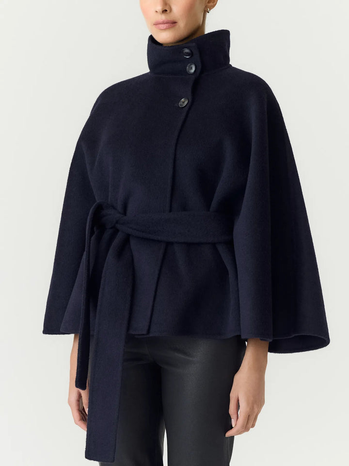 Almio Handmade Wool Blend Jacket Navy Blazer | Yttertøy | Smuk