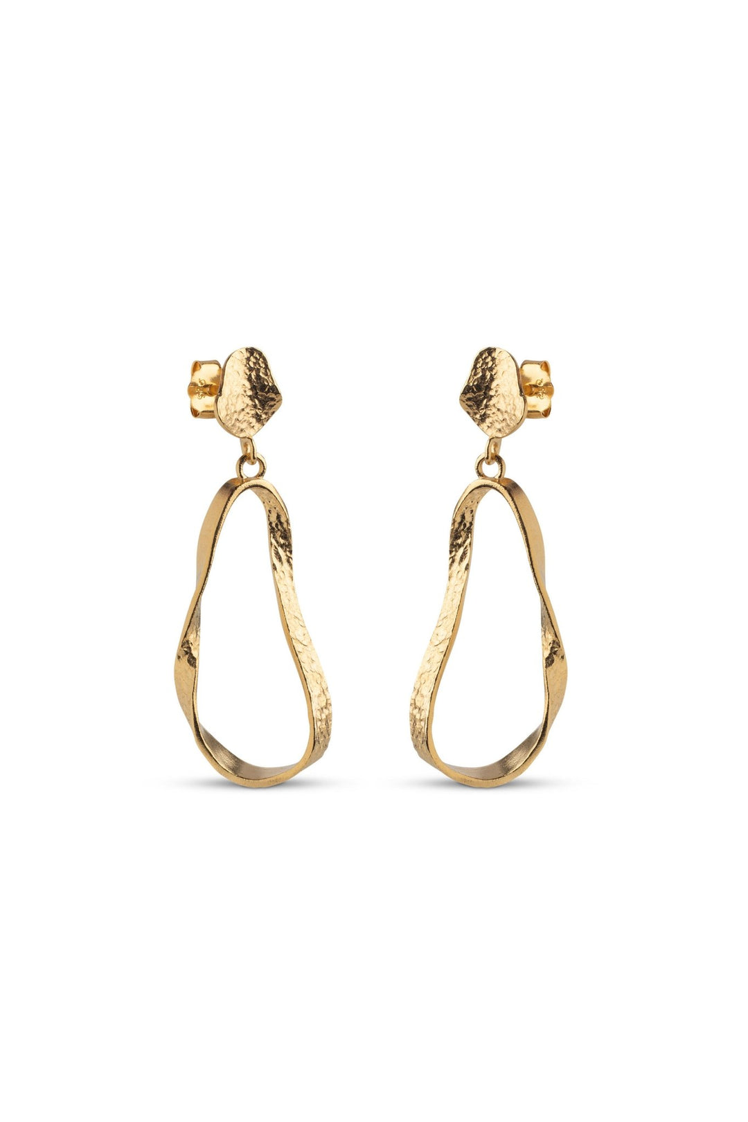 Aloma Small Earrings Gold | Accessories | Smuk - Dameklær på nett