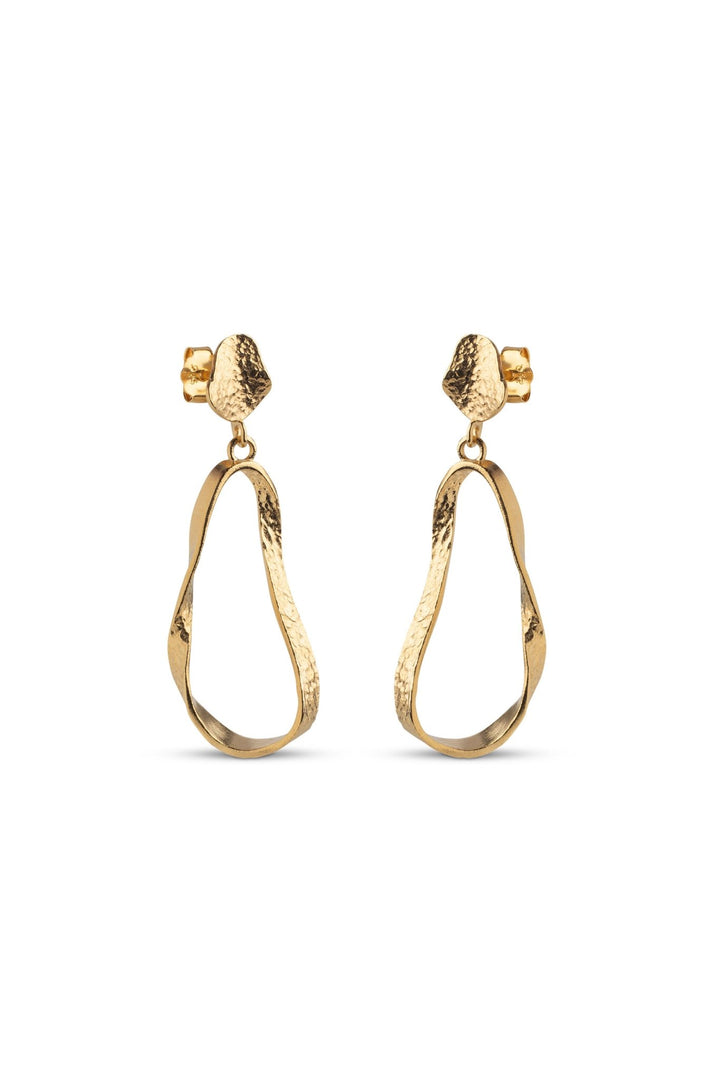 Aloma Small Earrings Gold | Accessories | Smuk - Dameklær på nett