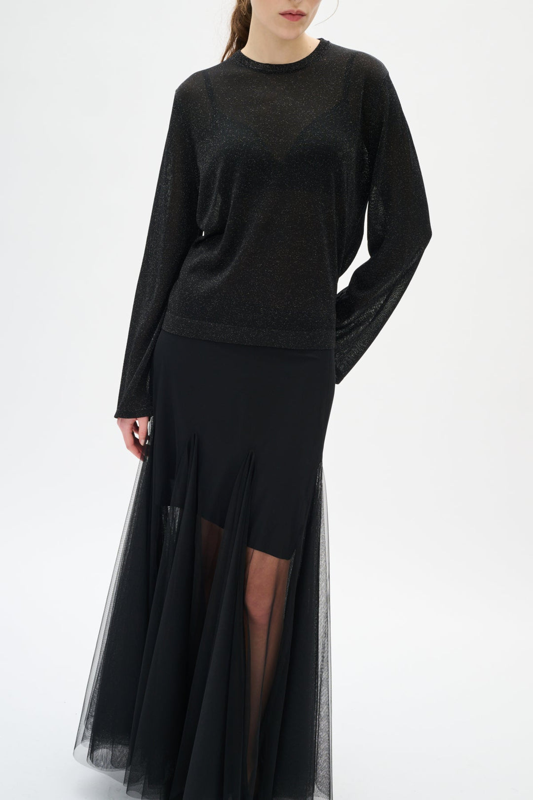 Alphaiw Skirt Black | Skjørt | Smuk - Dameklær på nett