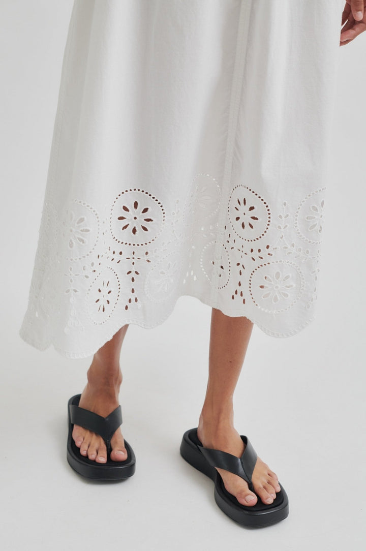 Althea Dress White | Kjoler | Smuk - Dameklær på nett