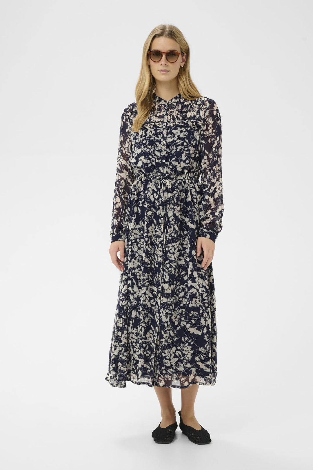 Altina Dress After Midnight Art Flower | Kjoler | Smuk