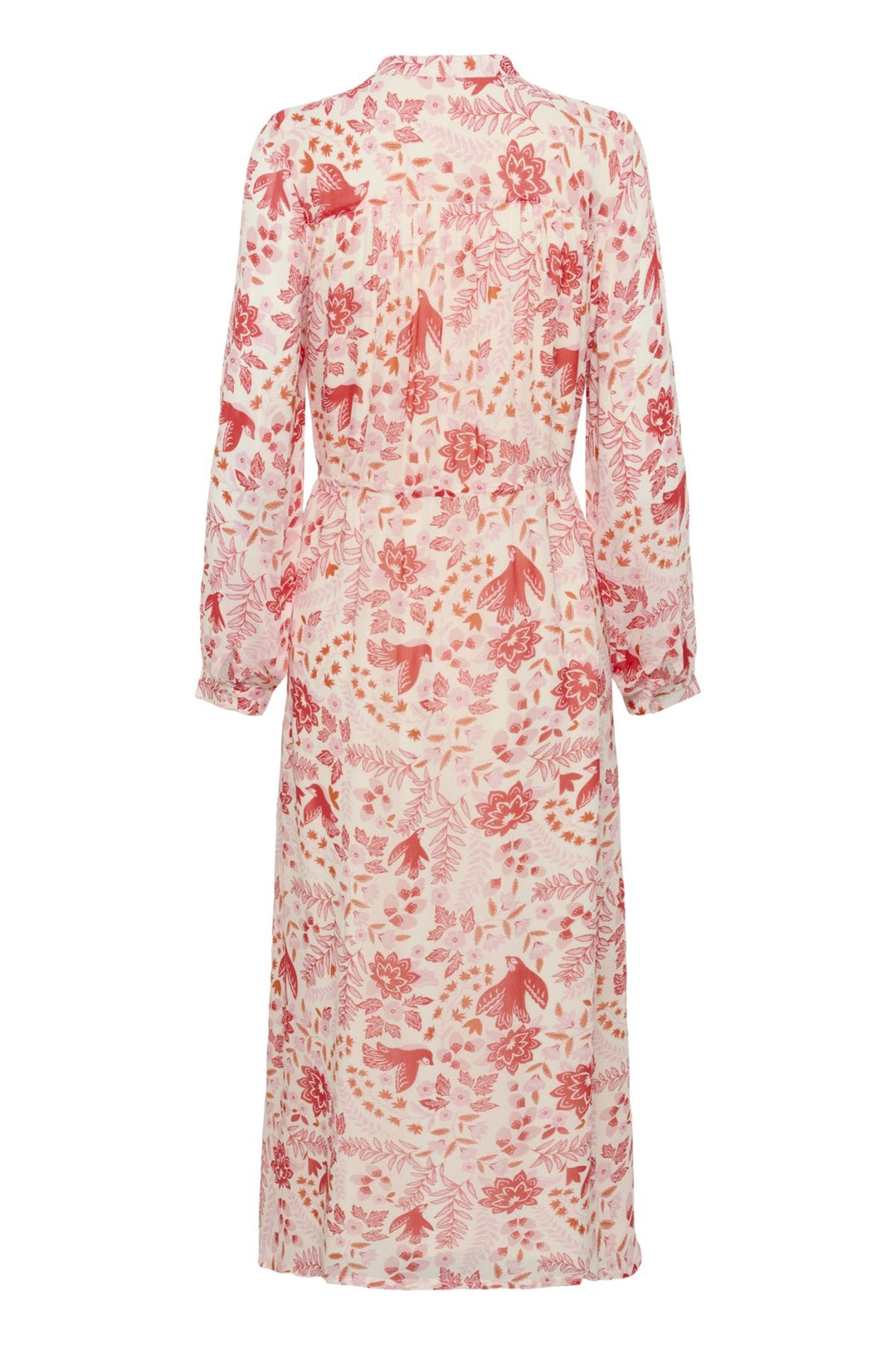 Altina Dress Poppy Red Bird Print | Kjoler | Smuk