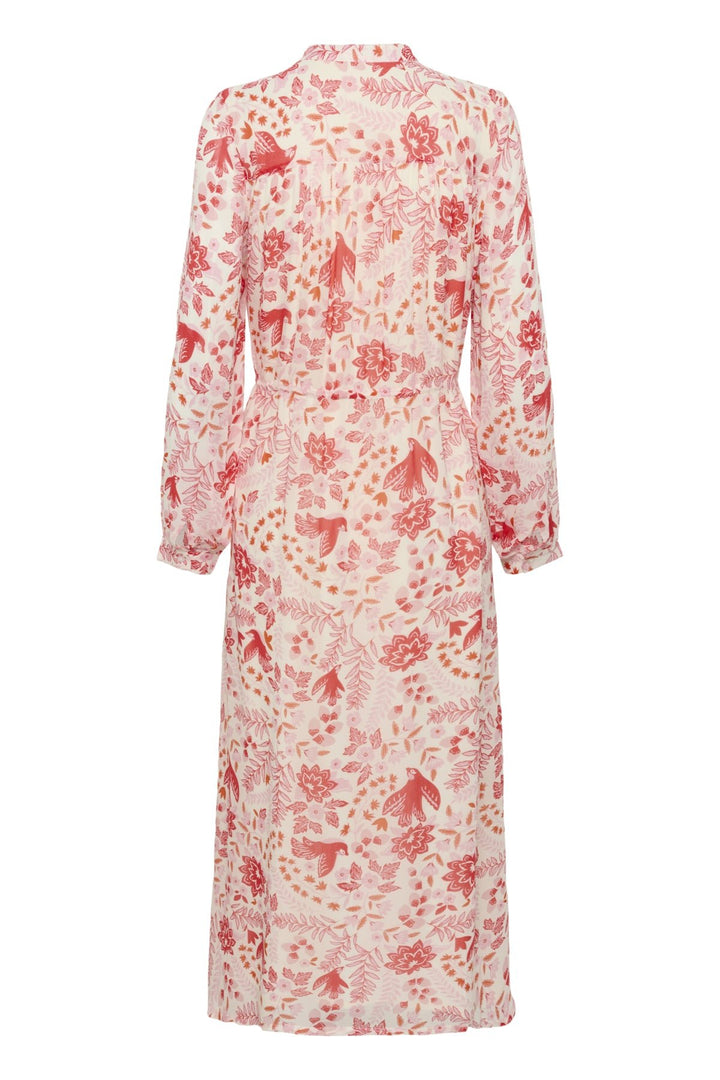 Altina Dress Poppy Red Bird Print | Kjoler | Smuk