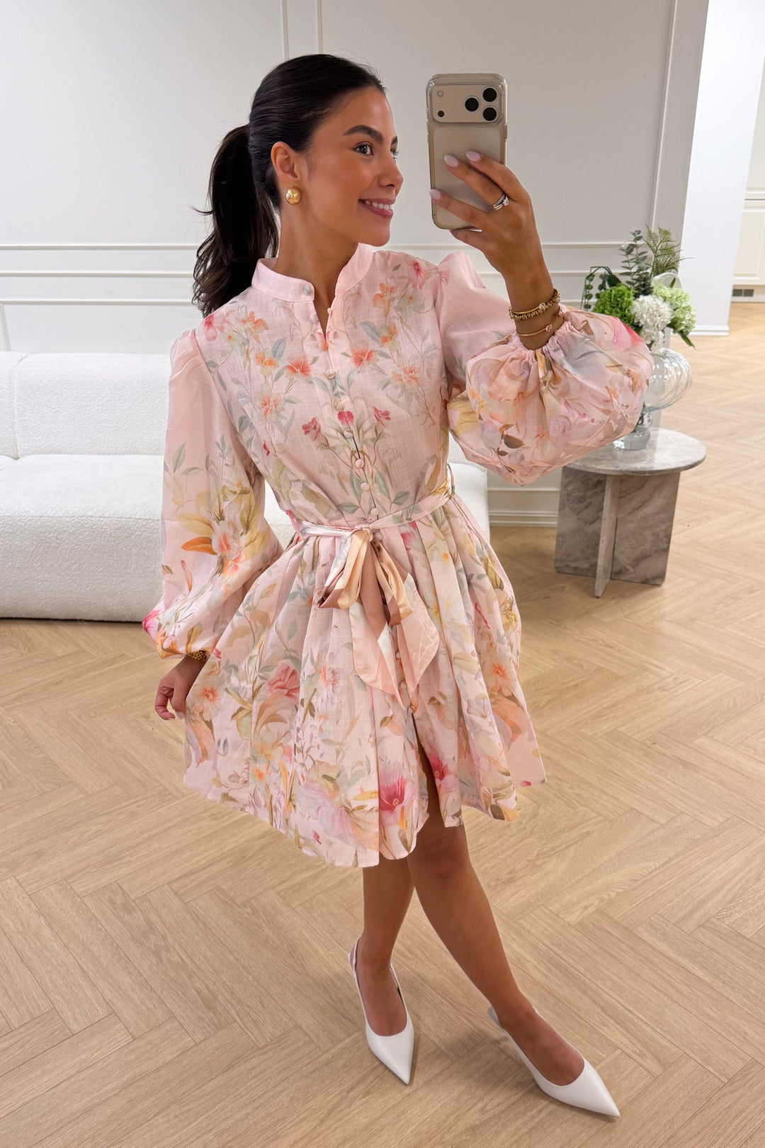 Alva Mini Dress Rose | Kjoler | Smuk