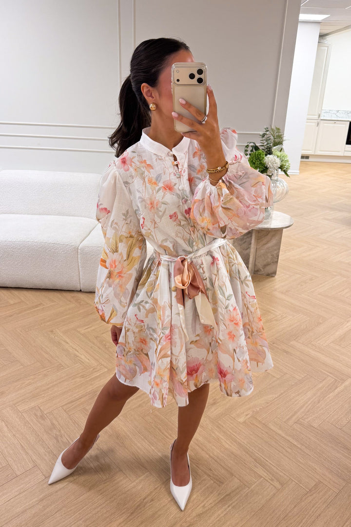 Alva Mini Dress White | Kjoler | Smuk