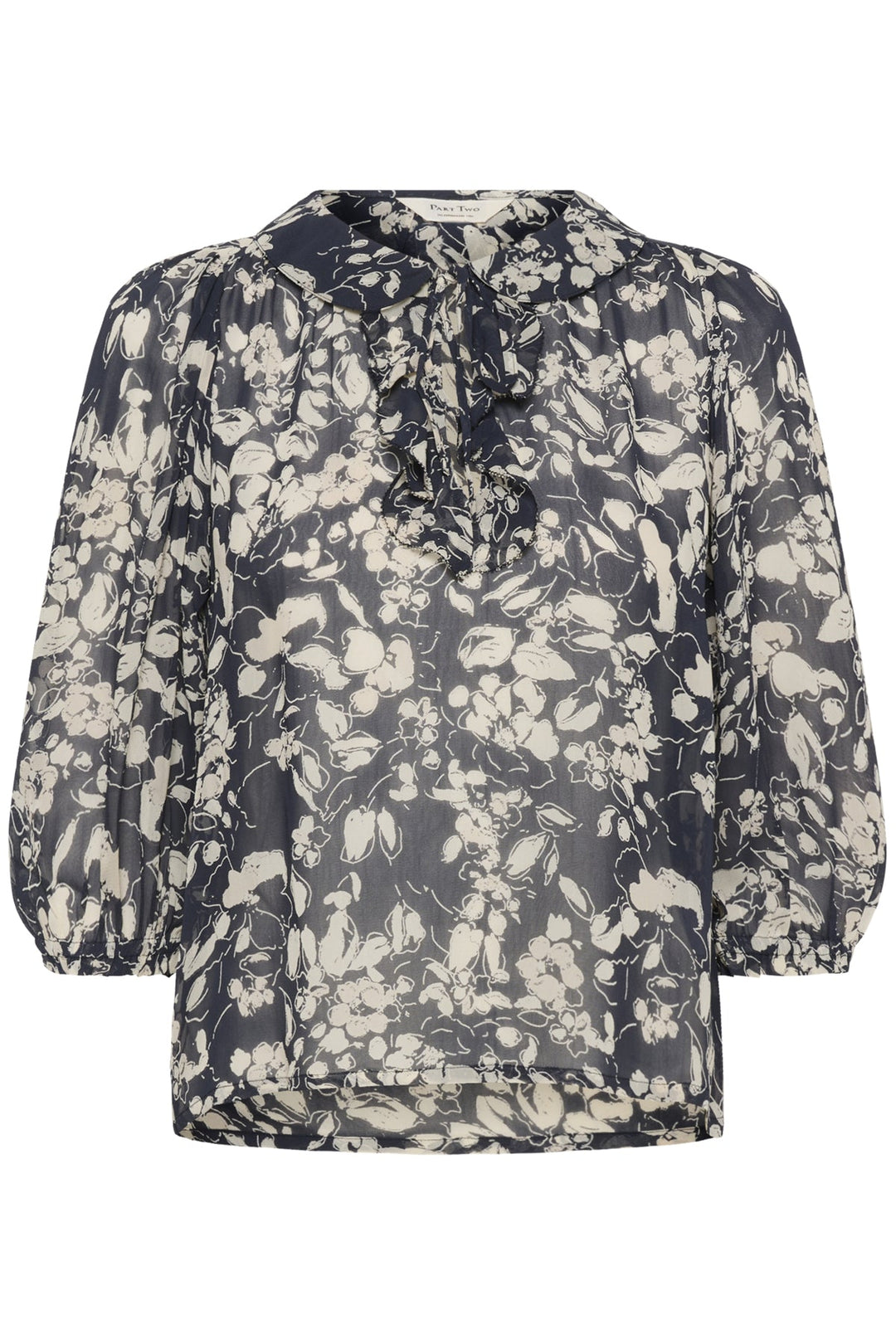 Alvia Blouse After Midnight Art Flower | Skjorter og bluser | Smuk