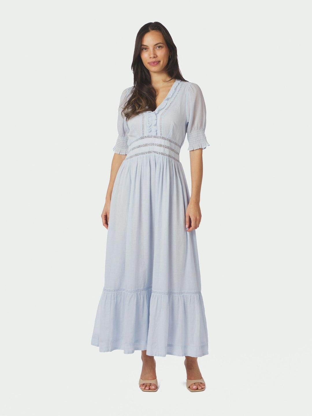 Alvina S Voile Dress Light Blue | Kjoler | Smuk