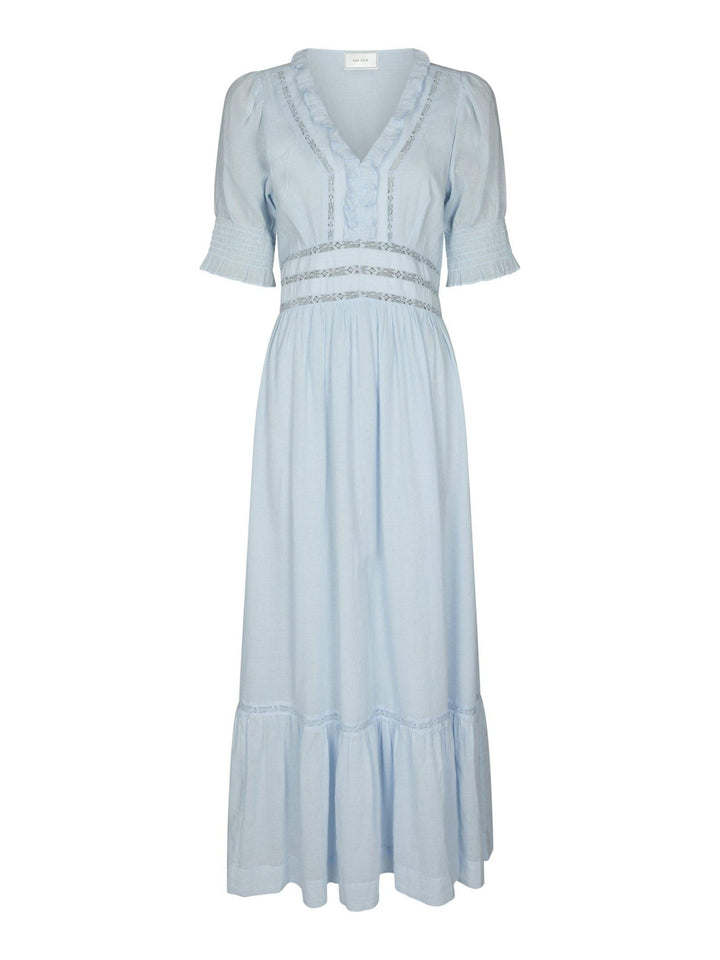 Alvina S Voile Dress Light Blue | Kjoler | Smuk