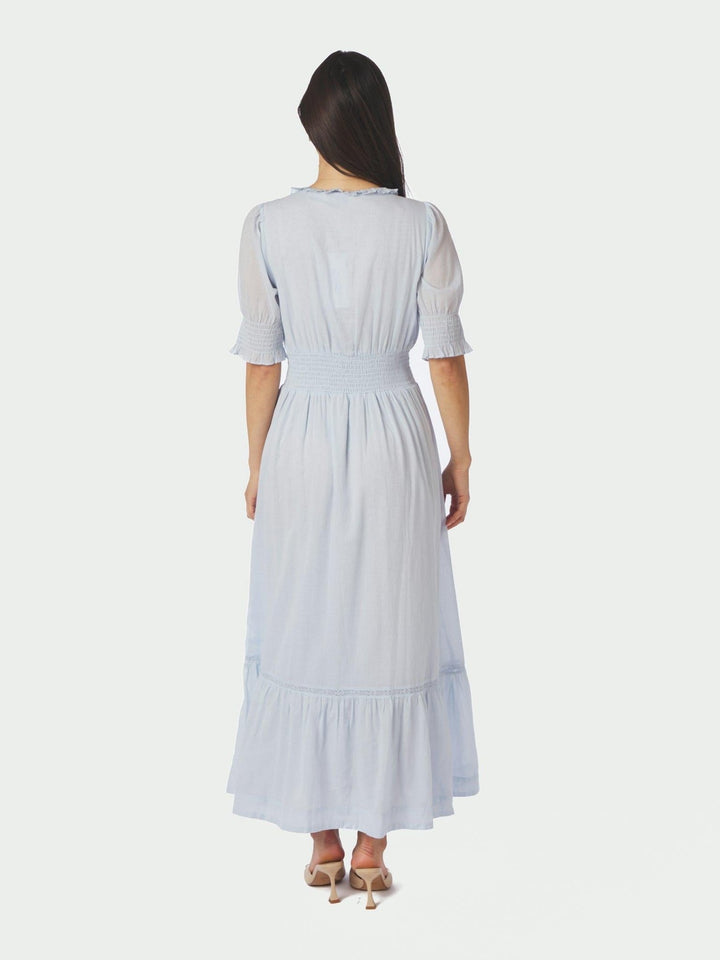 Alvina S Voile Dress Light Blue | Kjoler | Smuk