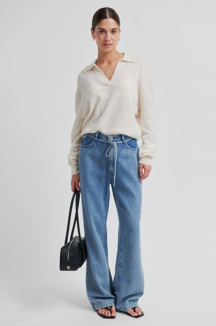 Amala Knit Ls Tofu | Genser | Smuk